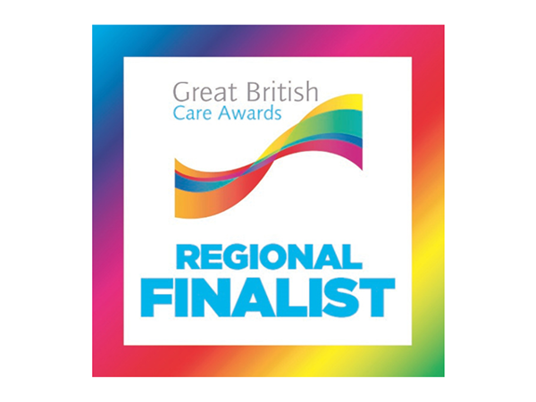 Great British Care Awards regional finalist