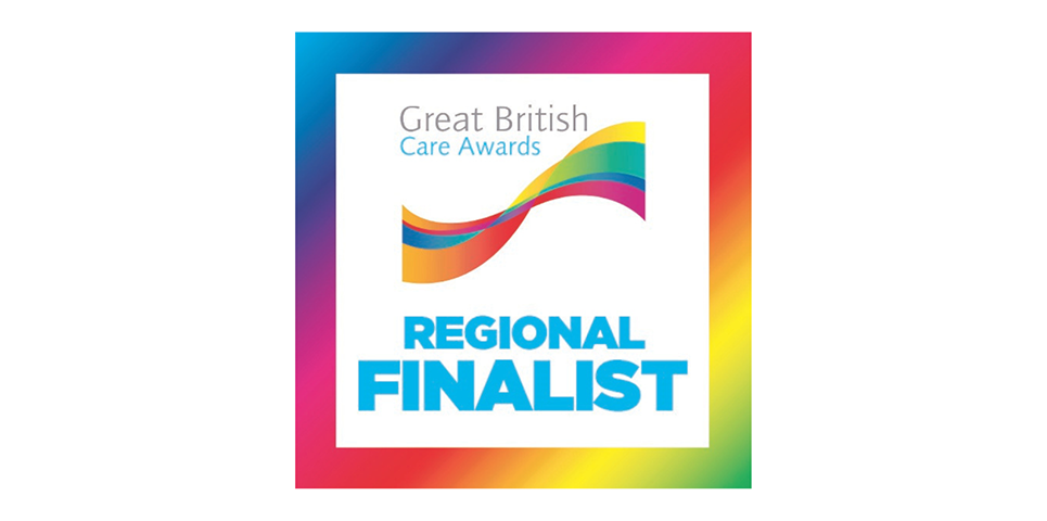 Great British Care Awards regional finalist
