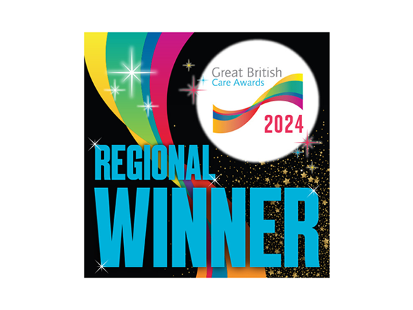 Great British Care Awards regional winner