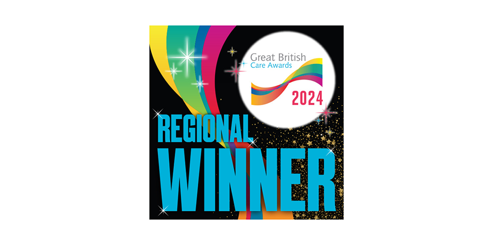 Great British Care Awards regional winner