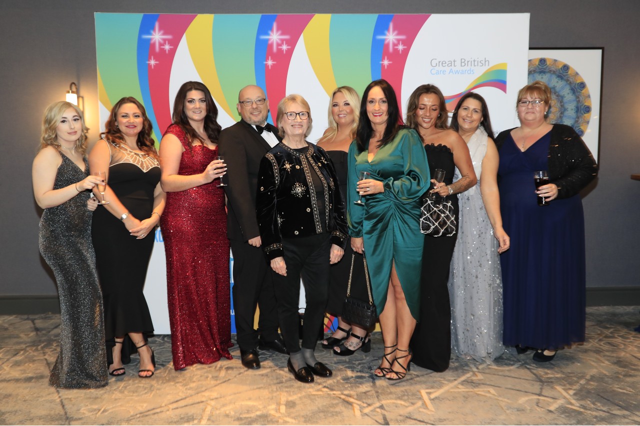 Delta Wellbeing are celebrating after winning an outstanding four awards in the Wales region of the Great British Care Awards