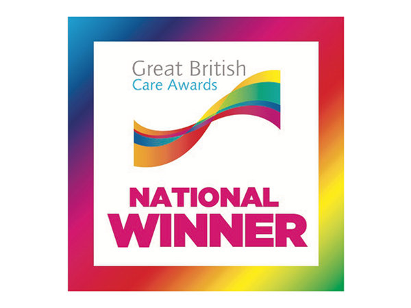 Great British Care Awards national winner