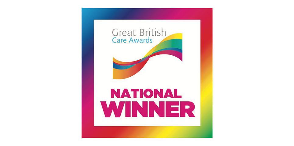 Great British Care Awards national winner